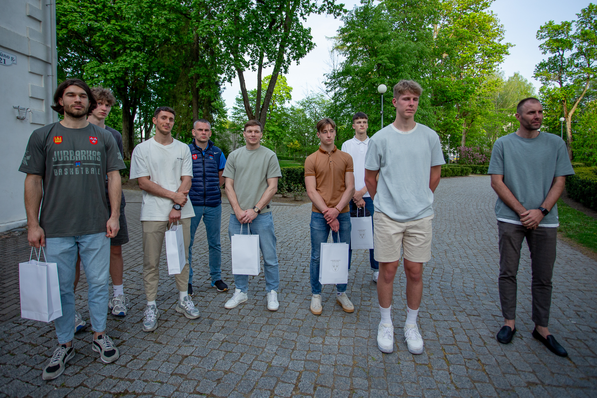 Jurbarko krepšinio komandos „Jurbarkas-Karys“ pagerbimo ceremonija Jurbarko krašto muziejuje